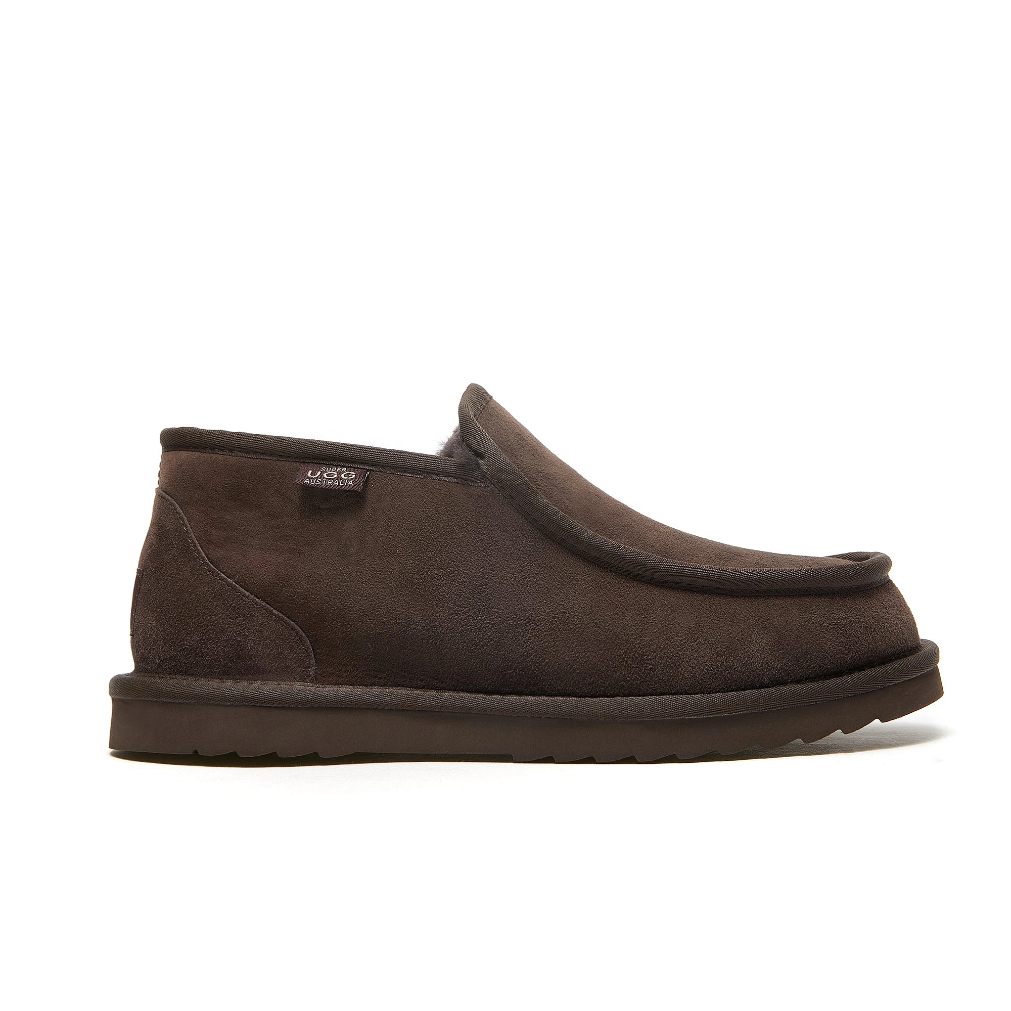 Warm Archie Sheepskin Slippers: Classic Aussie Comfort for Men.